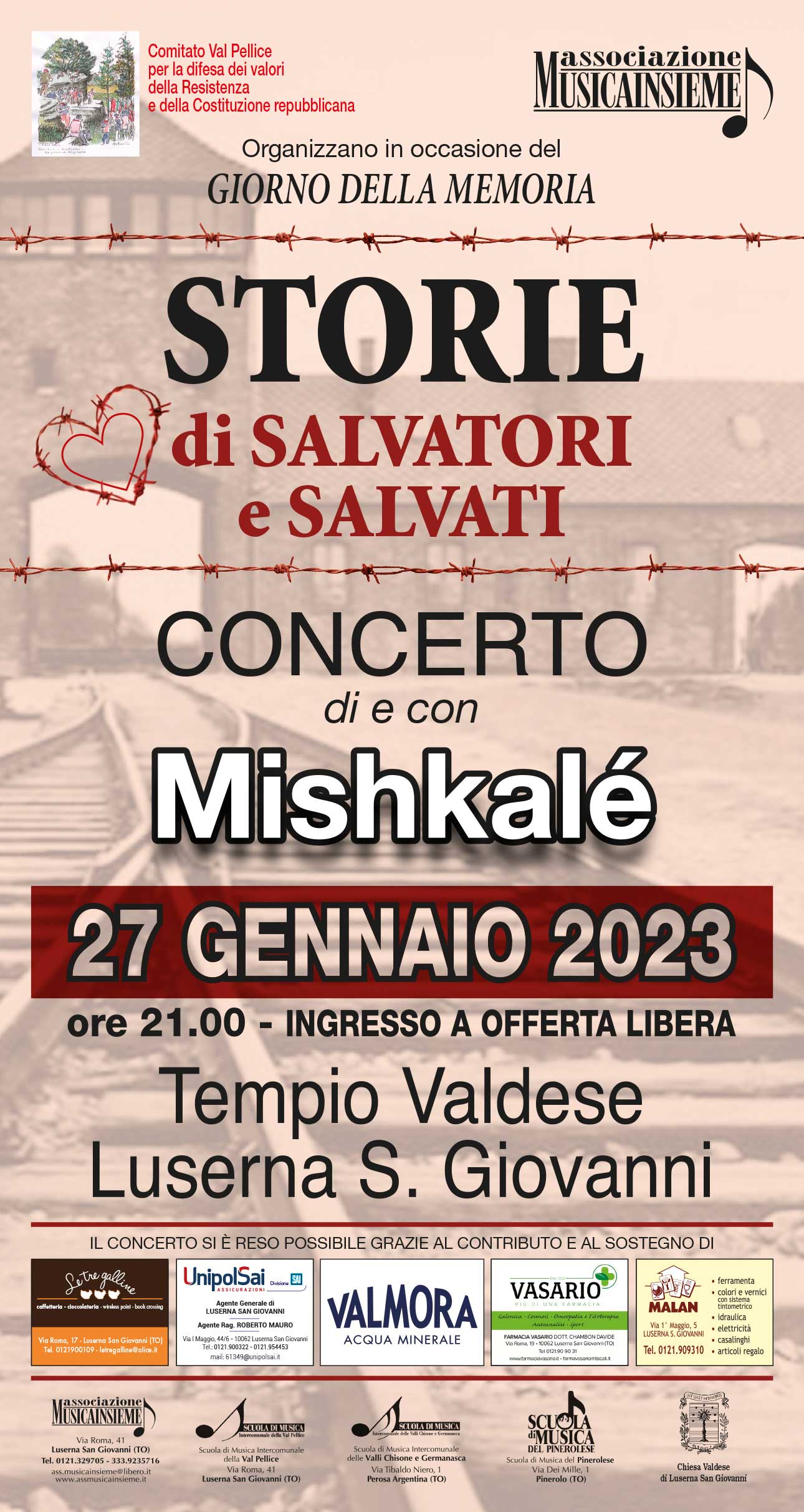 Storie di salvatori e salvati – 27 Gennaio 2023
