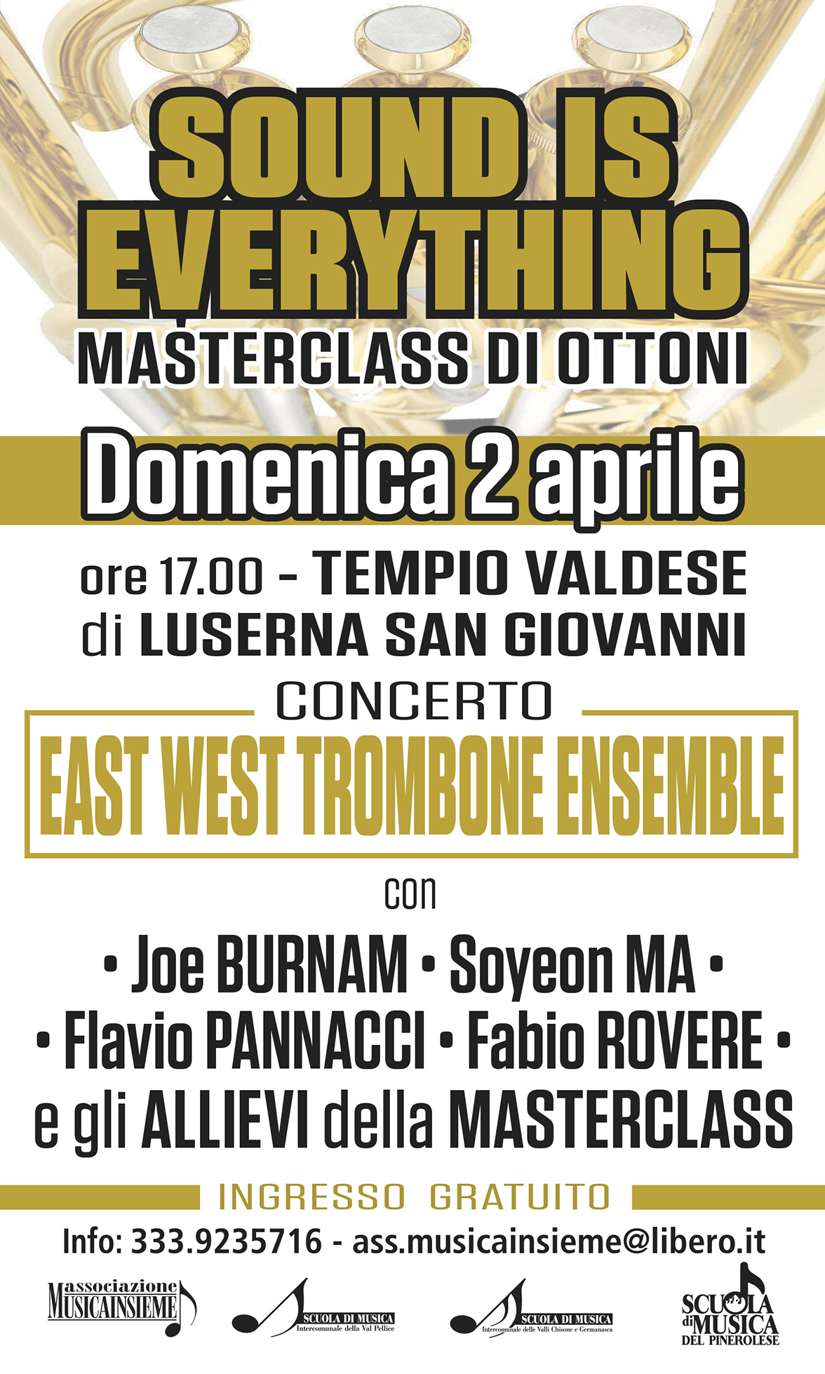 Concerto di Ottoni – East West Trombone Ensemble Dir. Joe Burnam