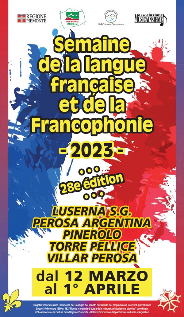 12/3-1/4 Semaine de la langue française et de la Francophonie 2023