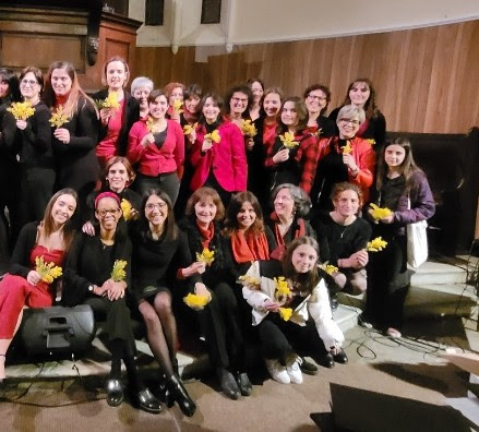 ” Note di Donne”           Un  Coro Pop composto da sole donne